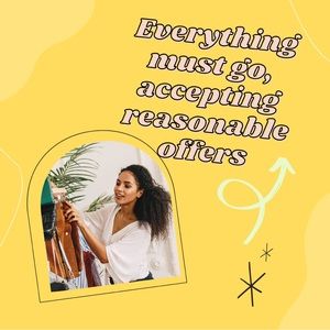 Everything must go ! Send your offer.